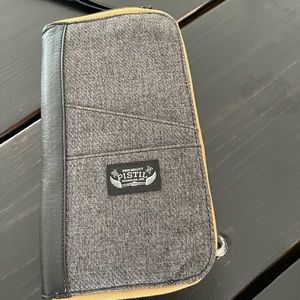 Pistol wrist band wallet